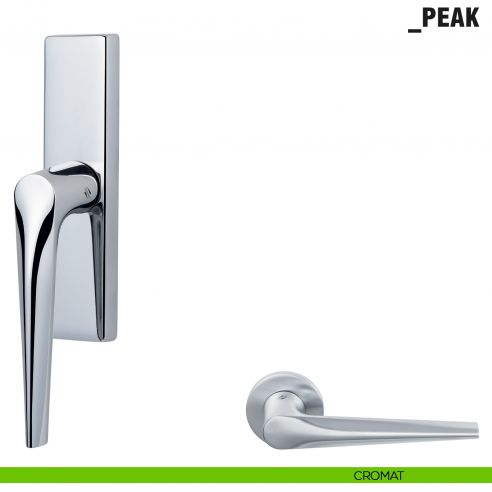 Maniglia per finestra cremonese Peak Colombo Design cromat