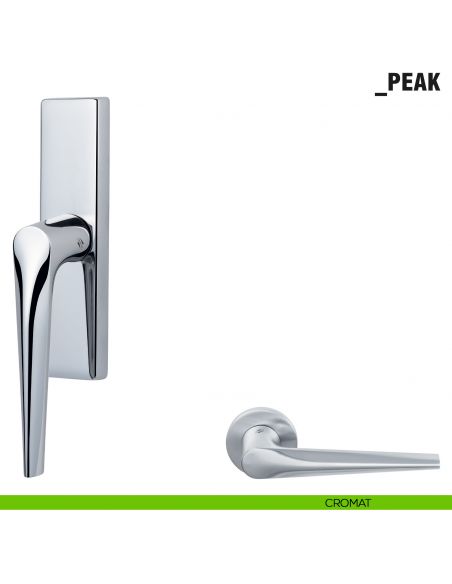 Maniglia per finestra cremonese Peak Colombo Design cromat