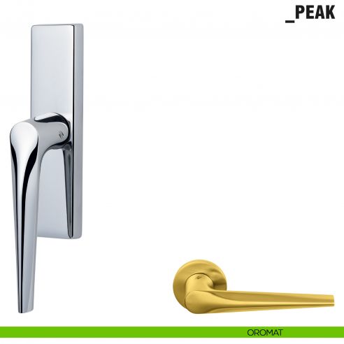 Maniglia per finestra cremonese Peak Colombo Design oromat
