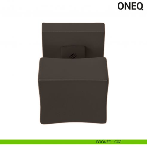 Pomolo per porta fisso One Q Colombo Design Mood Collection bronze