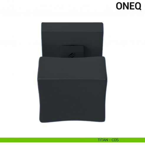 Pomolo per porta fisso One Q Colombo Design Mood Collection titan