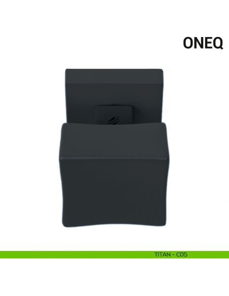 Pomolo per porta fisso One Q Colombo Design Mood Collection titan