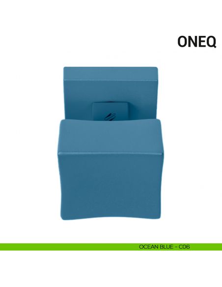 Pomolo per porta fisso One Q Colombo Design Mood Collection ocean blue
