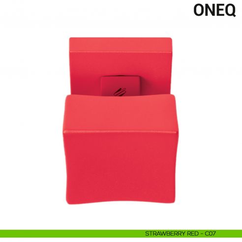 Pomolo per porta fisso One Q Colombo Design Mood Collection strawberry red