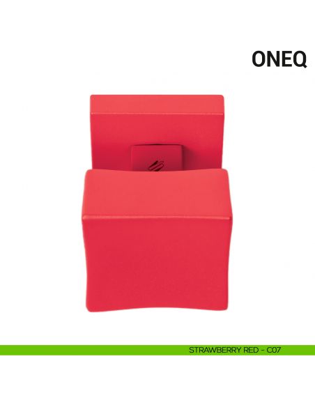 Pomolo per porta fisso One Q Colombo Design Mood Collection strawberry red