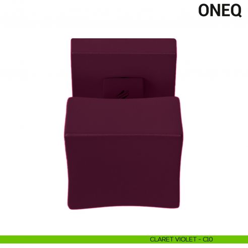 Pomolo per porta fisso One Q Colombo Design Mood Collection claret violet