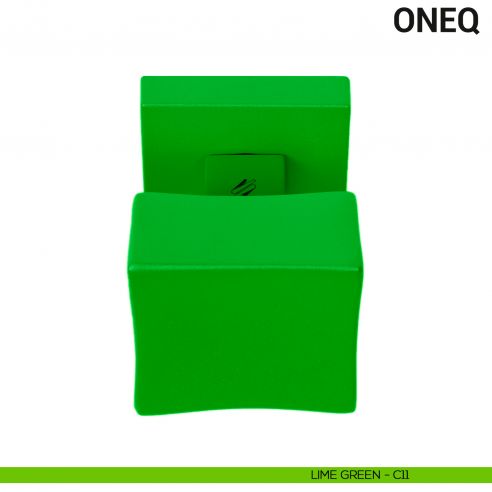 Pomolo per porta fisso One Q Colombo Design Mood Collection lime green
