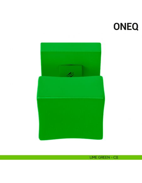 Pomolo per porta fisso One Q Colombo Design Mood Collection lime green