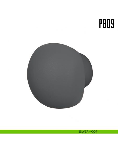 Pomolino per limitatore d'apertura PB09 Colombo Design Mood Collection silver