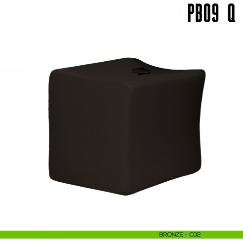 Pomolino quadrato per limitatore d'apertura PB09/Q Colombo Design Mood Collection bronze