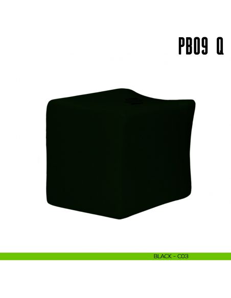 Pomolino quadrato per limitatore d'apertura PB09/Q Colombo Design Mood Collection black