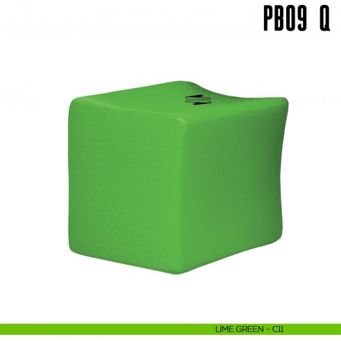 Pomolino quadrato per limitatore d'apertura PB09/Q Colombo Design Mood Collection lime green