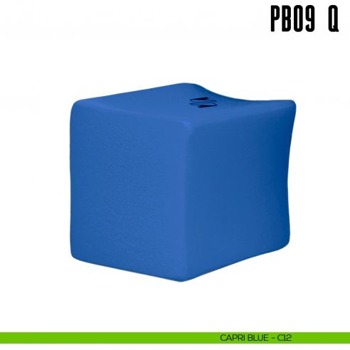Pomolino quadrato per limitatore d'apertura PB09/Q Colombo Design Mood Collection capri blue