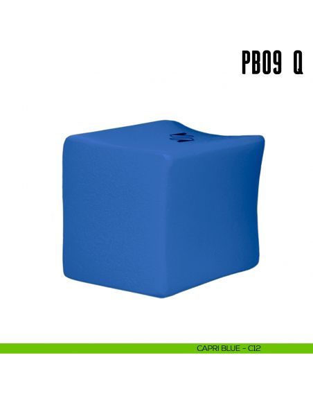 Pomolino quadrato per limitatore d'apertura PB09/Q Colombo Design Mood Collection capri blue