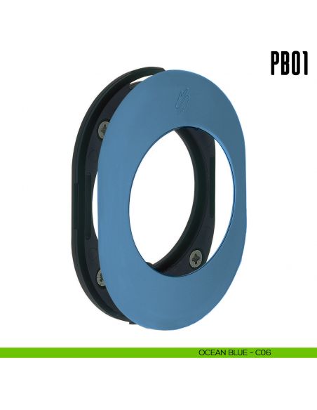 Rosetta con sottorosetta in nylon PB01 Colombo Design Mood Collection ocean blue