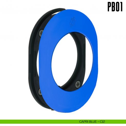 Rosetta con sottorosetta in nylon PB01 Colombo Design Mood Collection capri blue