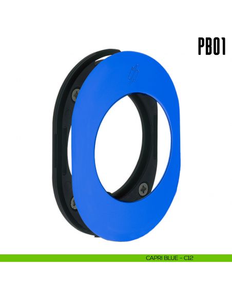 Rosetta con sottorosetta in nylon PB01 Colombo Design Mood Collection capri blue