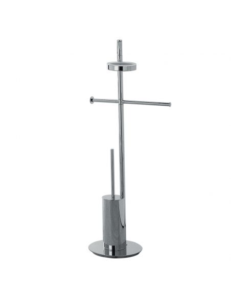 Piantana porta salvietta, porta sapone, porta rotolo e porta scopino Colombo Design Planets