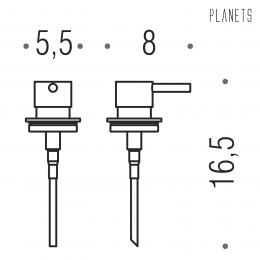 Pompetta per spandisapone Colombo Design Planets W4953