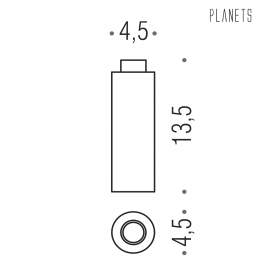Contenitore per Spandisapone Colombo Design Planets W4955