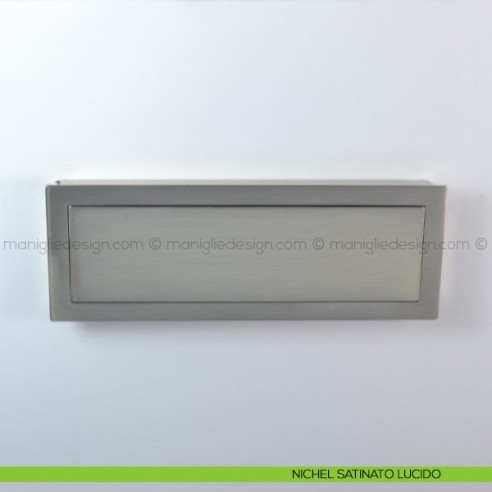 Maniglia incasso per mobile Confalonieri MB09107A nichel satinato lucido
