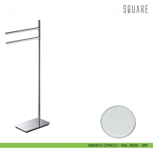 Piantana porta salvietta Colombo Design Square biancomat