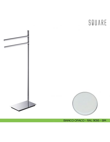 Piantana porta salvietta Colombo Design Square biancomat