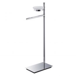 Piantana porta sapone e porta salvietta Colombo Design Square