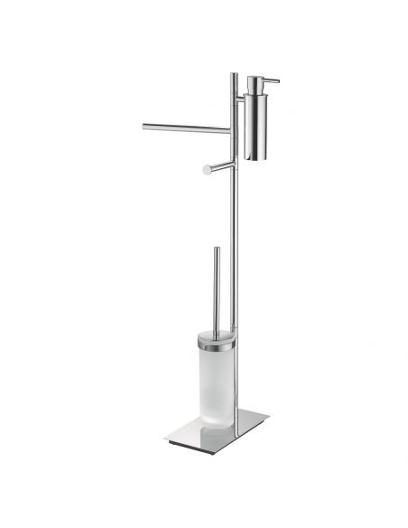 Piantana spandisapone, porta salvietta, porta rotolo e porta scopino Colombo Design Square