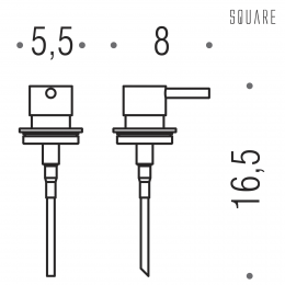 Pompetta per spandisapone Colombo Design Square W4953