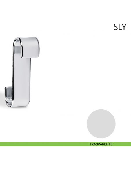Appendiabiti per termoarredi Colombo Design Sly W4800 trasparente
