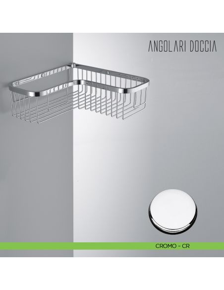 Angolare doccia Colombo Design cromo