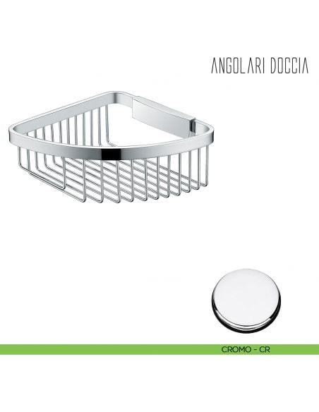 Angolare doccia Colombo Design sganciabile B9648 cromo