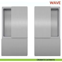 Maniglia Wave AGB foro cieco per porta a battente senza chiusura 2