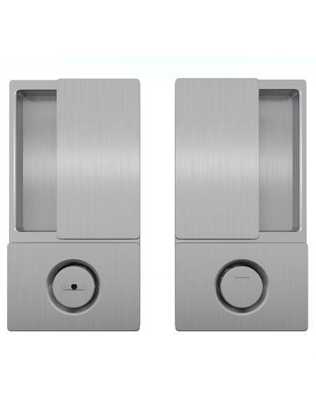 Maniglia Wave AGB foro bagno per porta a battente con chiusura