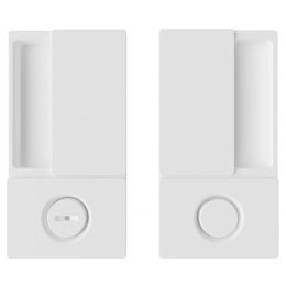 Maniglia Wave AGB foro bagno per porta scorrevole con chiusura