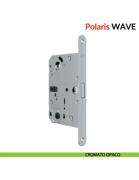 AGB Polaris Wave serratura magnetica quadro bagno per porta a battente
