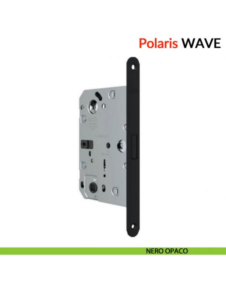 AGB Polaris Wave serratura magnetica quadro bagno per porta a battente
