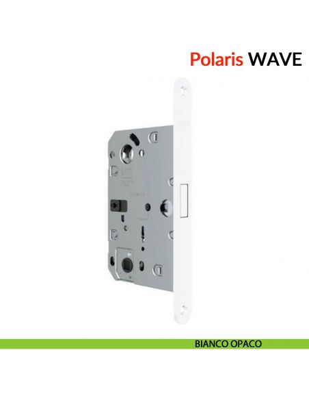 AGB Polaris Wave serratura magnetica quadro bagno per porta a battente
