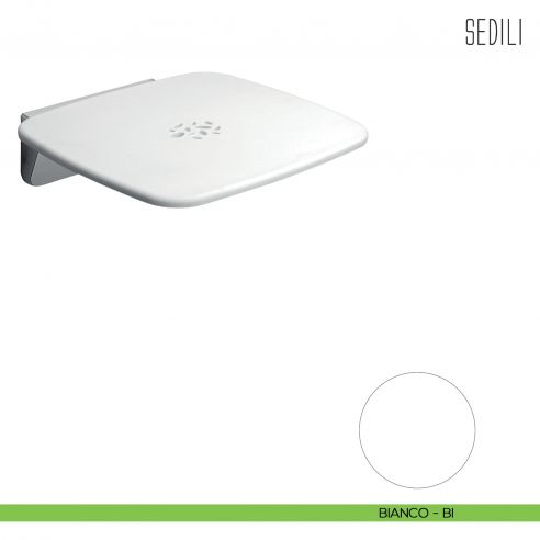 Sedile per doccia ribaltabile Colombo Design B9645 bianco