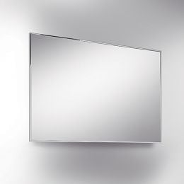 Specchio rettangolare con cornice acciaio Colombo Design Fashion Mirrors 60x90 cm