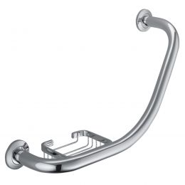 Maniglione per vasca Colombo Design con porta sapone reversibile