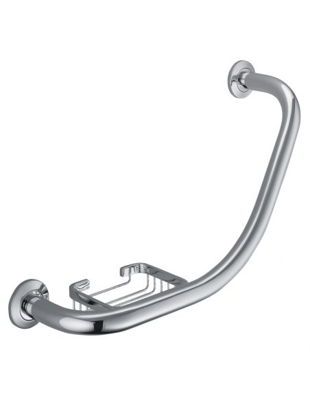 Maniglione per vasca Colombo Design con porta sapone reversibile