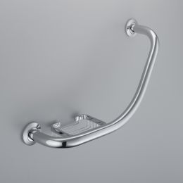 Maniglione per vasca Colombo Design con porta sapone reversibile 2