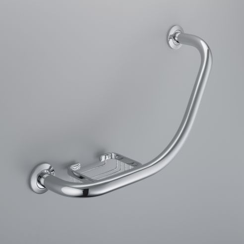 Maniglie Porta Doccia In Alluminio - Set 2 Pezzi Con Viti M8 - Foto 4