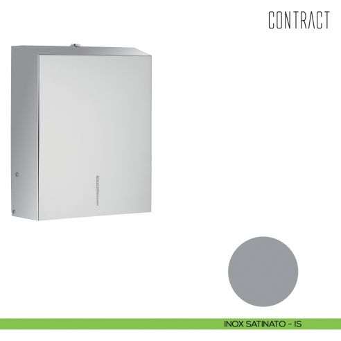 Distributore di salviette Colombo Design Contract-Comunità INOX SATINATO
