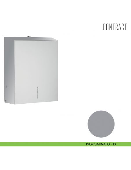 Distributore di salviette Colombo Design Contract-Comunità INOX SATINATO