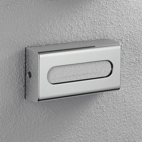 Dispenser Fazzoletti Cubo Bianco Made In Italy - ABS Riciclabile 132mm Per Casa E Hotel - Foto 3