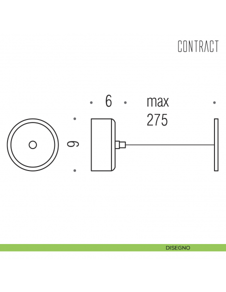 Filo stendibiancheria a scomparsa Colombo Design Contract-Comunità disegno