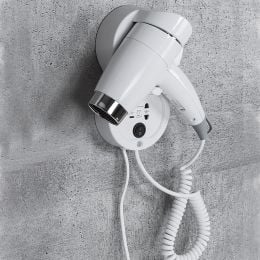 Asciugacapelli da parete con presa per rasoio 110/220V Colombo Design B9970 2